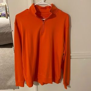 Orange Quarter Zip Vineyard Vines